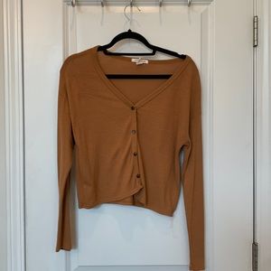 Burnt orange light sweater